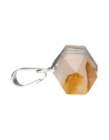Pendentif en quartz hématoïde...