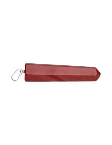 Pendente in punta di diaspro rosso...