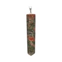 Unakita Polished Jasper Point Pendant