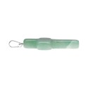 Green Quartz Cross Pendant