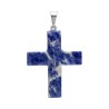 Ciondolo Croce di Sodalite