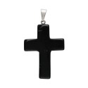 Pingente transversal obsidiano
