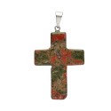 Pendurado Jasper Cross Unakita