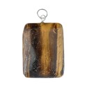 Tiger Eye Rectangle Pendant