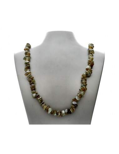 Collana con chip di labradorite