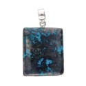 Pendentif en argent 925 Chrysocolla (64)