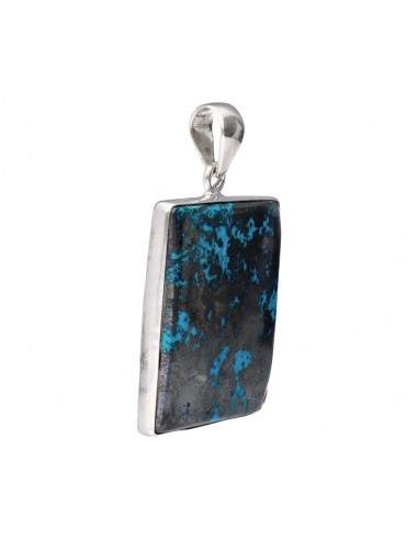 Chrysocolla Pendant in 925 Sterling...