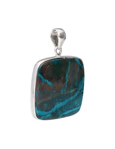 Pendentif en argent 925 Chrysocolla (62)