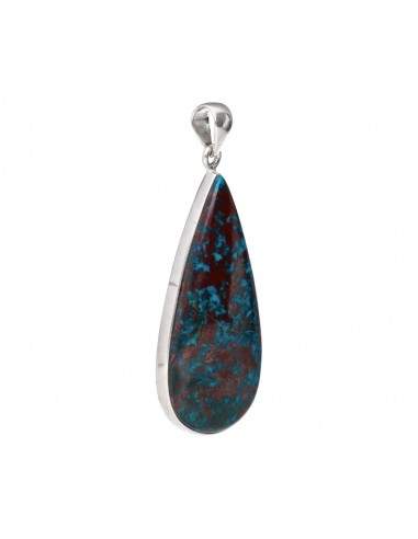 Pendentif en argent 925 Chrysocolla (52)