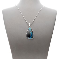 Pendentif en argent 925 Chrysocolla (51)