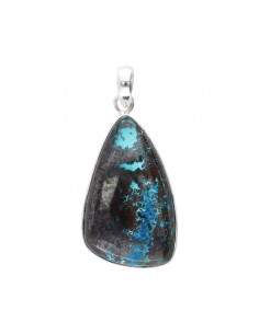 Chrysocolla Pendant in 925...