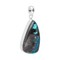 Pendentif en argent 925 Chrysocolla (51)