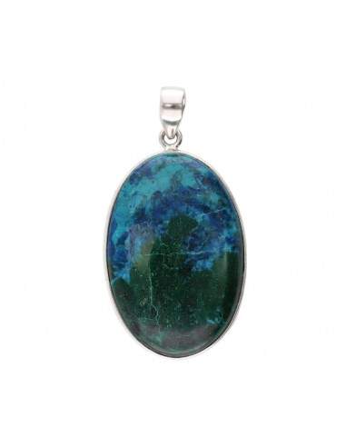 Ciondolo in shattuckite in argento...