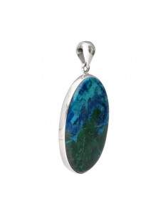 Chrysocolla Pendant in 925... 2