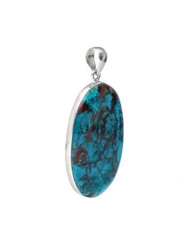 Ciondolo di Shattuckite in Argento...
