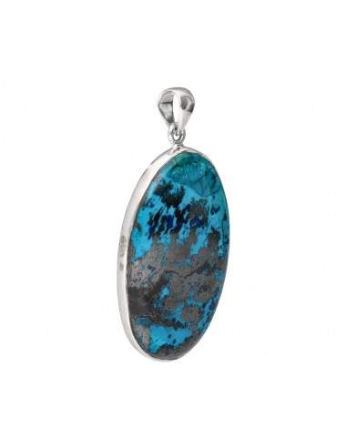 Ciondolo in Shattuckite in Argento...