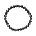Pulsera de Shungit de Bola Lisa de 6mm | Vives de la Cortada