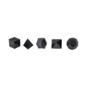 Jeu des formes platoniques Shungit