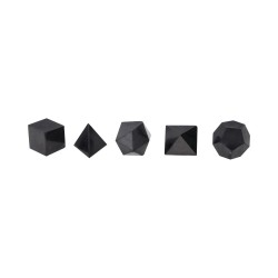 Gioco di Forme Platoniche in Shungite