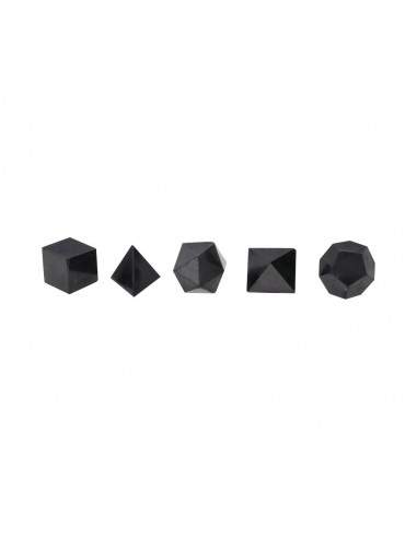 Gioco delle Forme Platoniche in Shungite