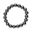 Bracciale in Shungite con sfere lisce da 10mm