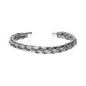 Brazalete Trenzado en Plata de Ley 925 (C)