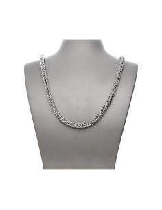 925 Sterling Silver Braided...