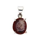 Pendentif Géodine en Agate et Argent 925 (H)