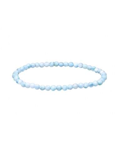 Bracciale di Larimar 4mm
