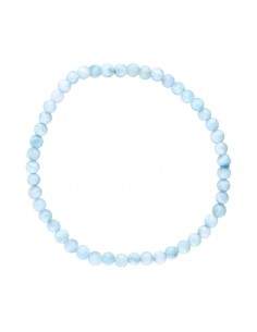 Bracelet de Larimar 4mm 2