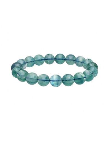 Pulsera di Fluorite Blu 10mm