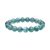 Bracelet de Fluorite bleue 10mm