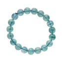 Bracelet de Fluorite bleue 10mm