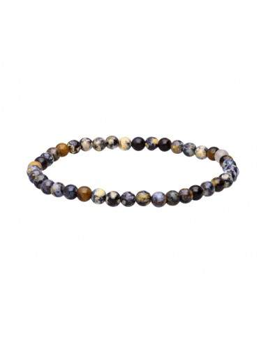 Bracciale in diaspro Oceano Blu 4mm