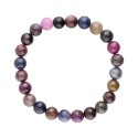 Bracciale in Zaffiro Multicolore 8mm