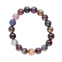 Bracciale in Zaffiro Multicolore 10mm