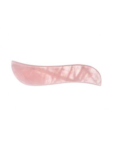 Massaggiatore Gua Sha in quarzo rosa -6-