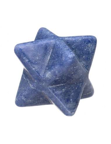 Merkaba di Quarzo Blu