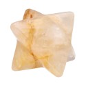 Merkaba di Quarzo Ematoide