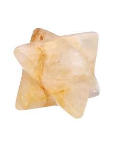 Quartz hématoïde Merkaba 2