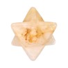 Hematoid Quartz Merkaba