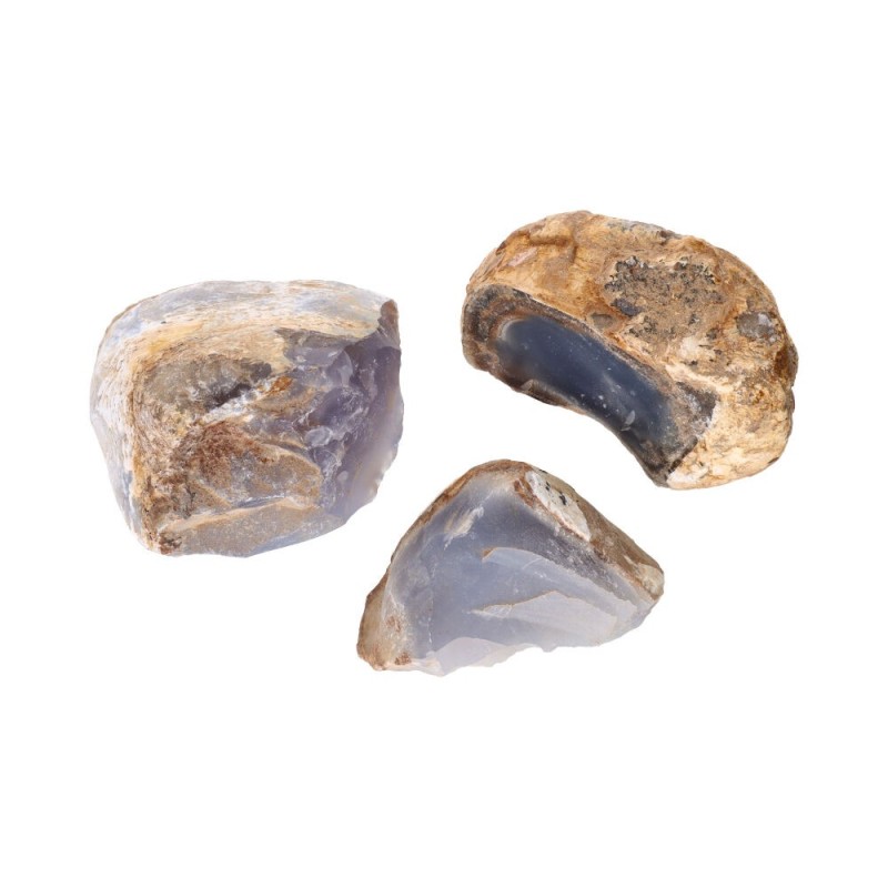 Calcedonia Blu di Turchia Grezza (Confezione 250gr)