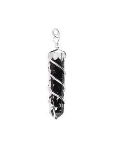Shungite Pendant with Resin...