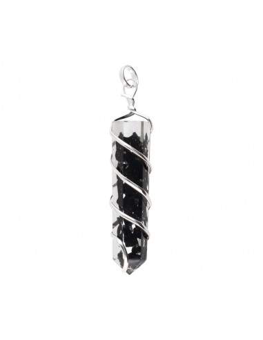 Pendente in Shungite con resina e...