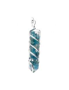 Colgante Apatite con Resina...