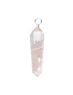 Colgante Quarzo Rosa con...