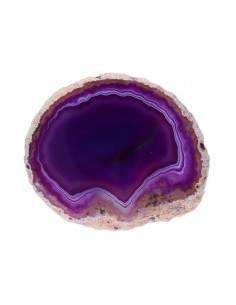 Medium Dyed Lilac Agate Plaque 2