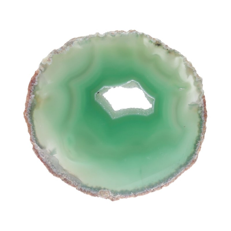 Piastra di Agata Verde Tinta Grande