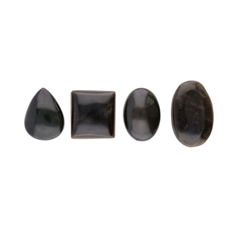 Cabochon di Obsidiana Arcobaleno