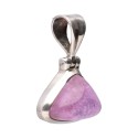 Pendentif Tourmaline rose en argent 925 (Y50)